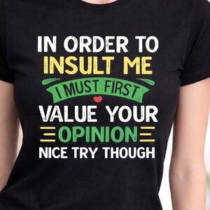 Funny Sarcastic Graphic Tee Shirt Women Humor Cute Trendy Gift Idea summer tee